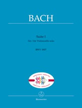 Suite 1 for Violoncello Solo, BWV 1007 cover